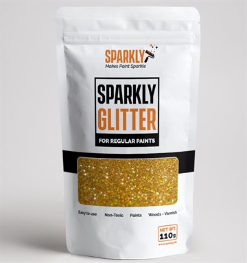 Gull - sparkly glimmer for maling med diamant effekt - 110g