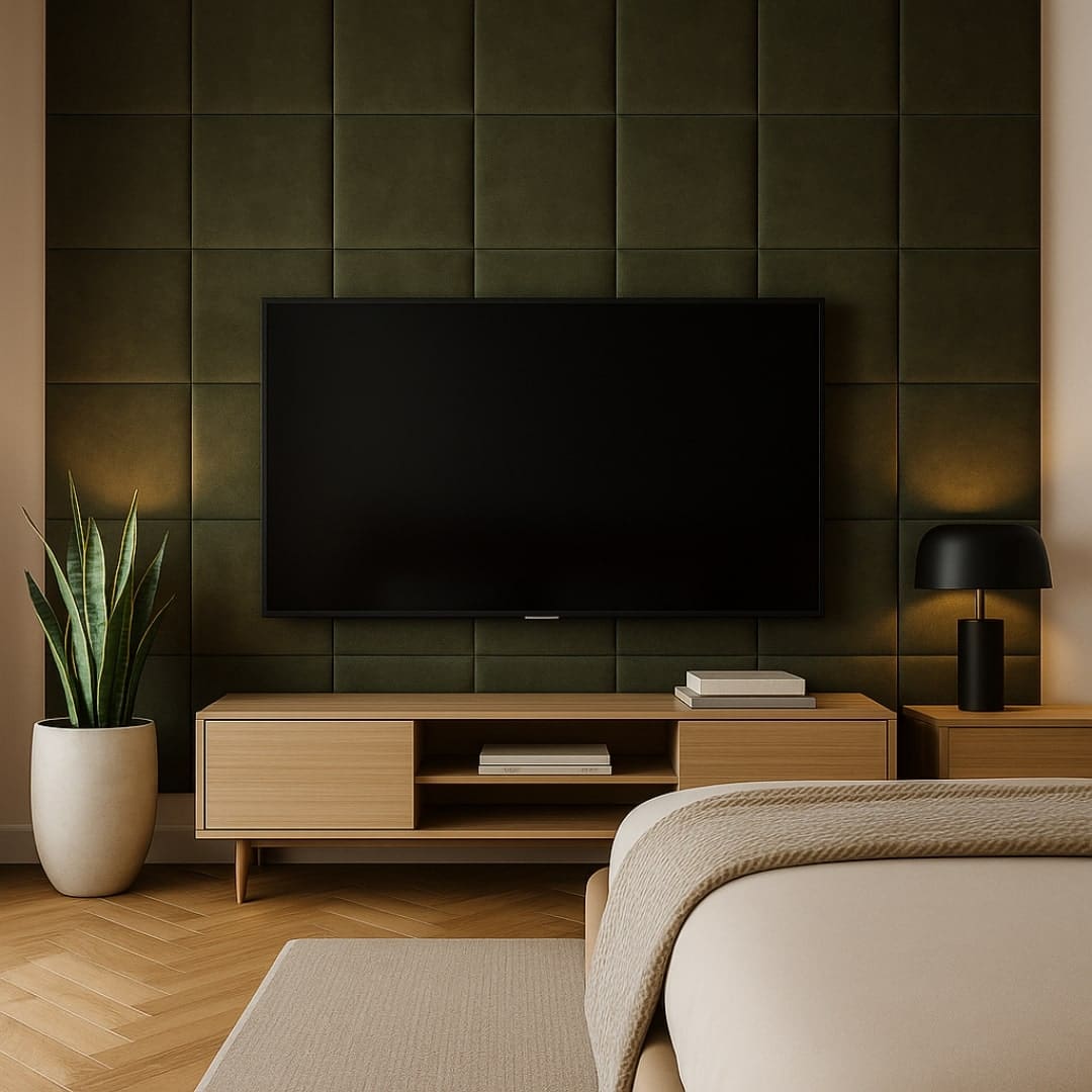 Premium fløyelspaneler med dyp tekstur